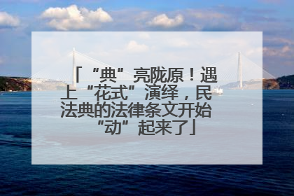 “典”亮陇原！遇上“花式”演绎，民法典的法律条文开始“动”起来了