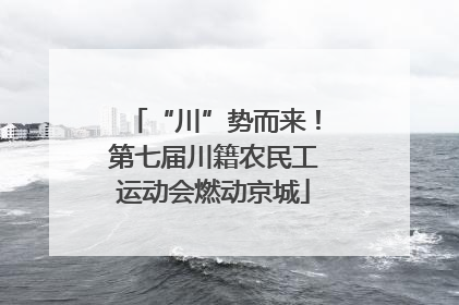 “川”势而来！第七届川籍农民工运动会燃动京城