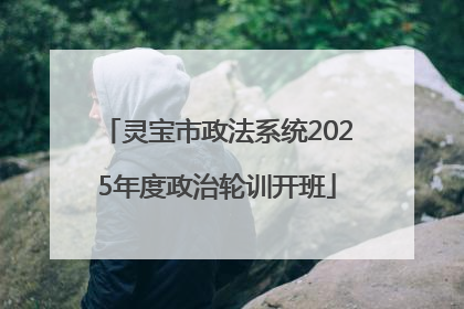 灵宝市政法系统2025年度政治轮训开班