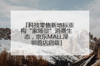 科技零售新地标重构“家场景”消费生态，京东MALL深圳首店启幕