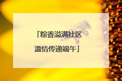 粽香溢满社区 温情传递端午