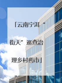 云南宁洱“街天”巡查治理乡村药市