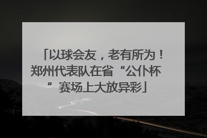 以球会友，老有所为！郑州代表队在省“公仆杯”赛场上大放异彩