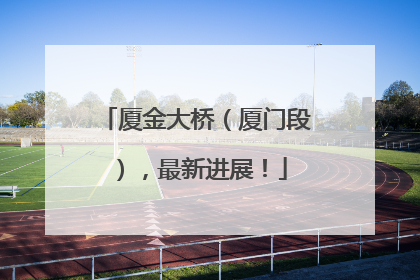 厦金大桥（厦门段），最新进展！