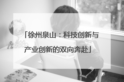 徐州泉山：科技创新与产业创新的双向奔赴