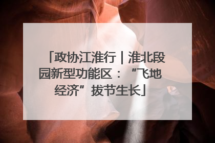 政协江淮行｜淮北段园新型功能区：“飞地经济”拔节生长
