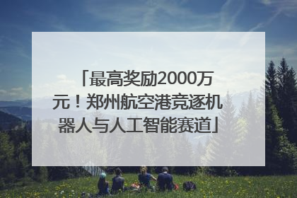 最高奖励2000万元！郑州航空港竞逐机器人与人工智能赛道