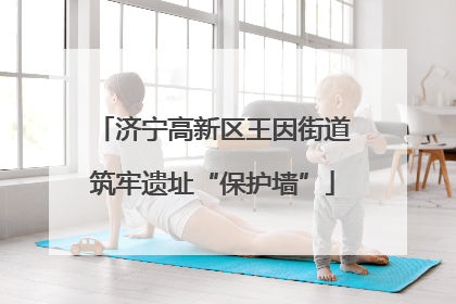 济宁高新区王因街道筑牢遗址“保护墙”