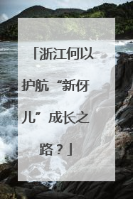 浙江何以护航“新伢儿”成长之路？