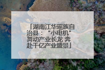 湖南江华瑶族自治县：“小电机”舞动产业长龙 奔赴千亿产业盛景