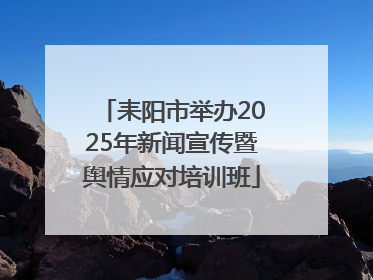 耒阳市举办2025年新闻宣传暨舆情应对培训班