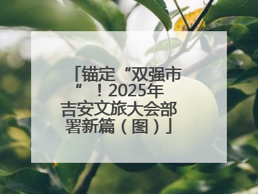 锚定“双强市”！2025年吉安文旅大会部署新篇（图）
