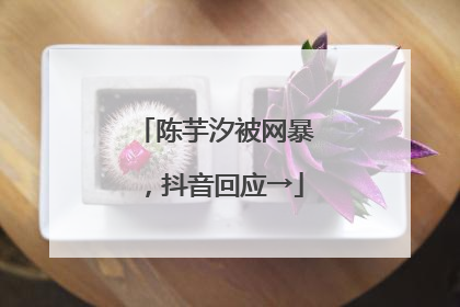 陈芋汐被网暴，抖音回应→