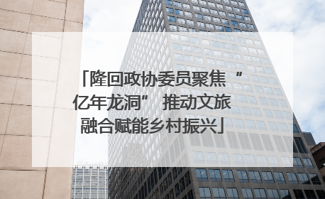隆回政协委员聚焦“亿年龙洞” 推动文旅融合赋能乡村振兴