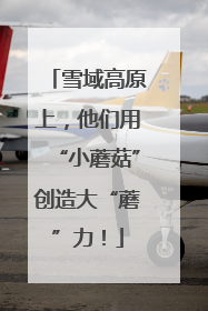 雪域高原上，他们用“小蘑菇”创造大“蘑”力！