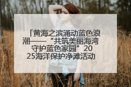 黄海之滨涌动蓝色浪潮——“共筑美丽海湾 守护蓝色家园”2025海洋保护净滩活动暨“美丽江苏—江河湖海青蓝行”海洋篇在连云港举行