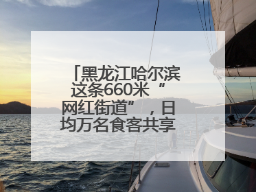 黑龙江哈尔滨这条660米“网红街道”，日均万名食客共享“平安滋味”