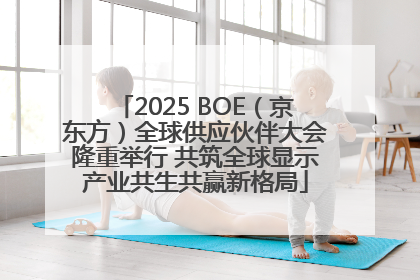 2025 BOE（京东方）全球供应伙伴大会隆重举行 共筑全球显示产业共生共赢新格局